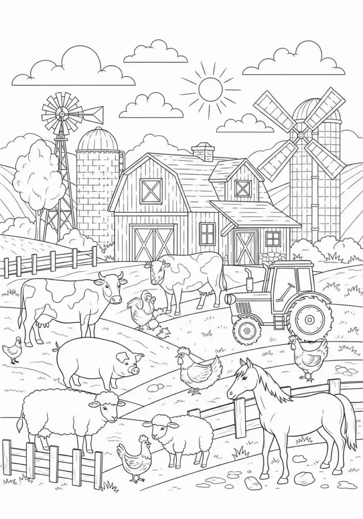 Kleurplaat Boerderij Download En Print Kleurplaat Voor Kinderen kleurplaat-boerderij-download-en-print-kleurplaat-voor-kinderen