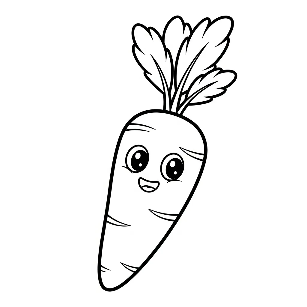 Porkkanan värityssivu 2