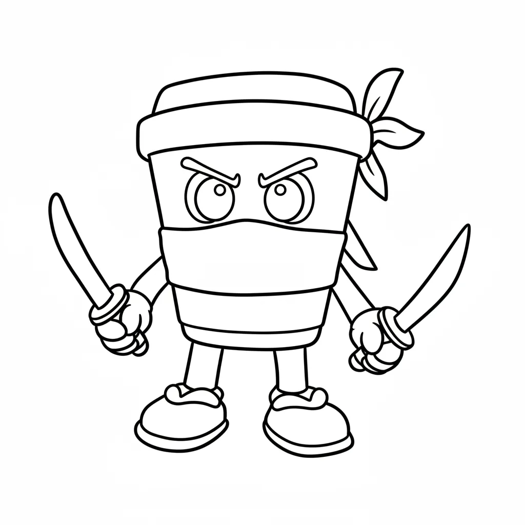 Cappuccino Assassino Kleurplaat 11 cappuccino assassino dubbele zwaard aanval kleurplaat