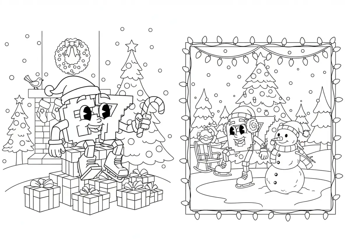 67 Brainrot Kerst Kleurplaat 17 67 Brainrot Kerst Kleurplaat 9