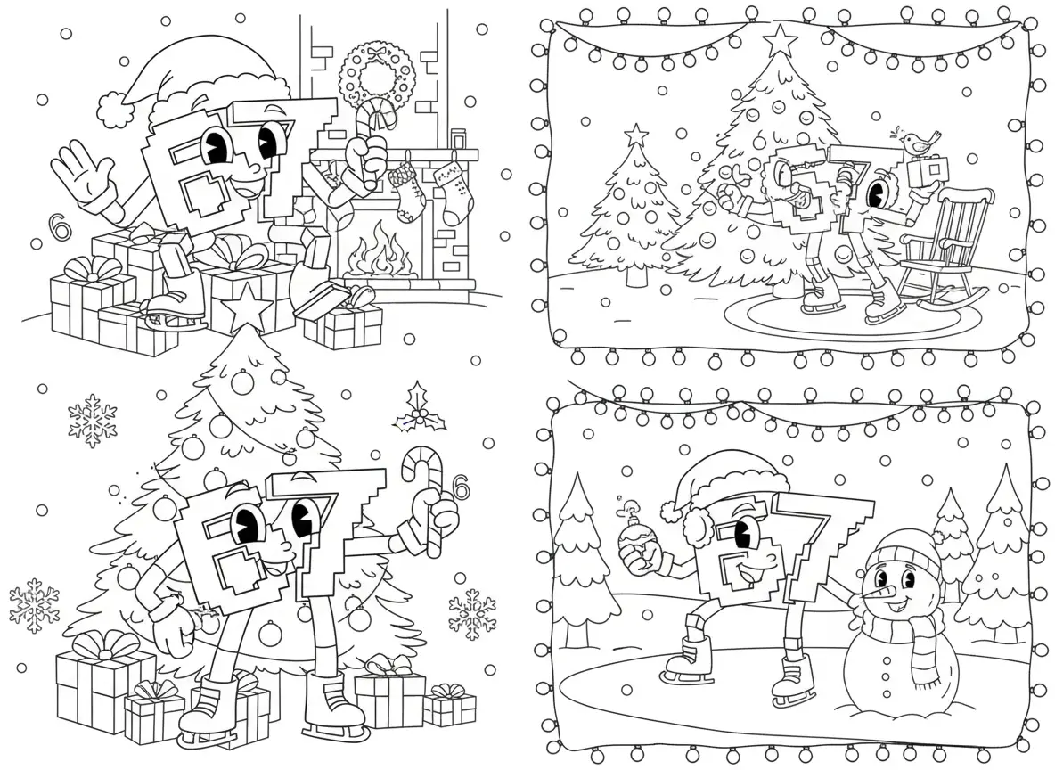 67 Brainrot Kerst Kleurplaat 20 67 Brainrot Kerst Kleurplaat 12