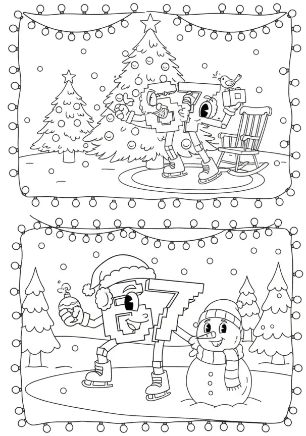 67 Brainrot Kerst Kleurplaat 22 67 Brainrot Kerst Kleurplaat 14