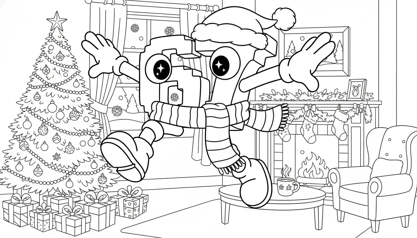 67 Brainrot Kerst Kleurplaat 29 67 Brainrot Kerst Kleurplaat 21