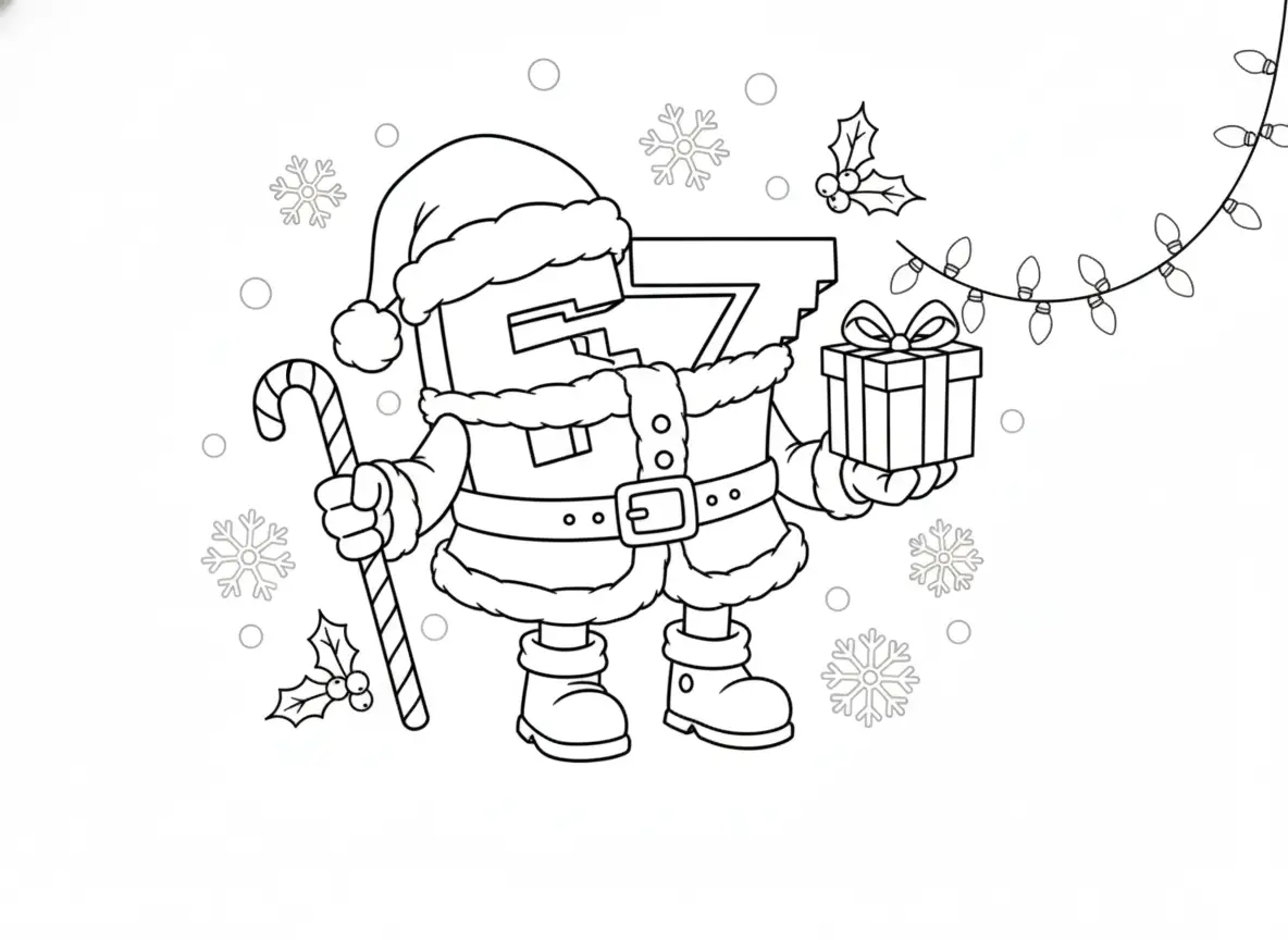 67 Brainrot Kerst Kleurplaat 35 67 Brainrot Kerst Kleurplaat 27