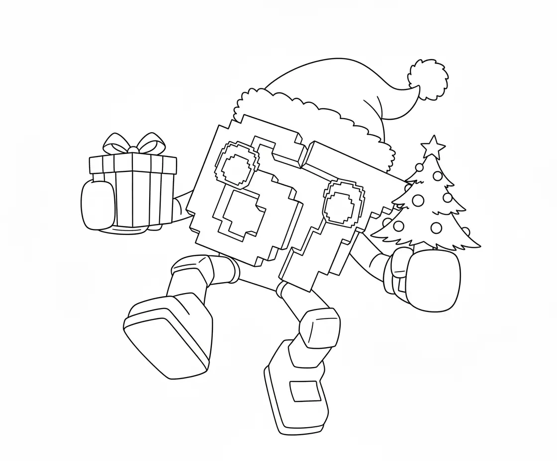 67 Brainrot Kerst Kleurplaat 9 67 Brainrot Kerst Kleurplaat 1