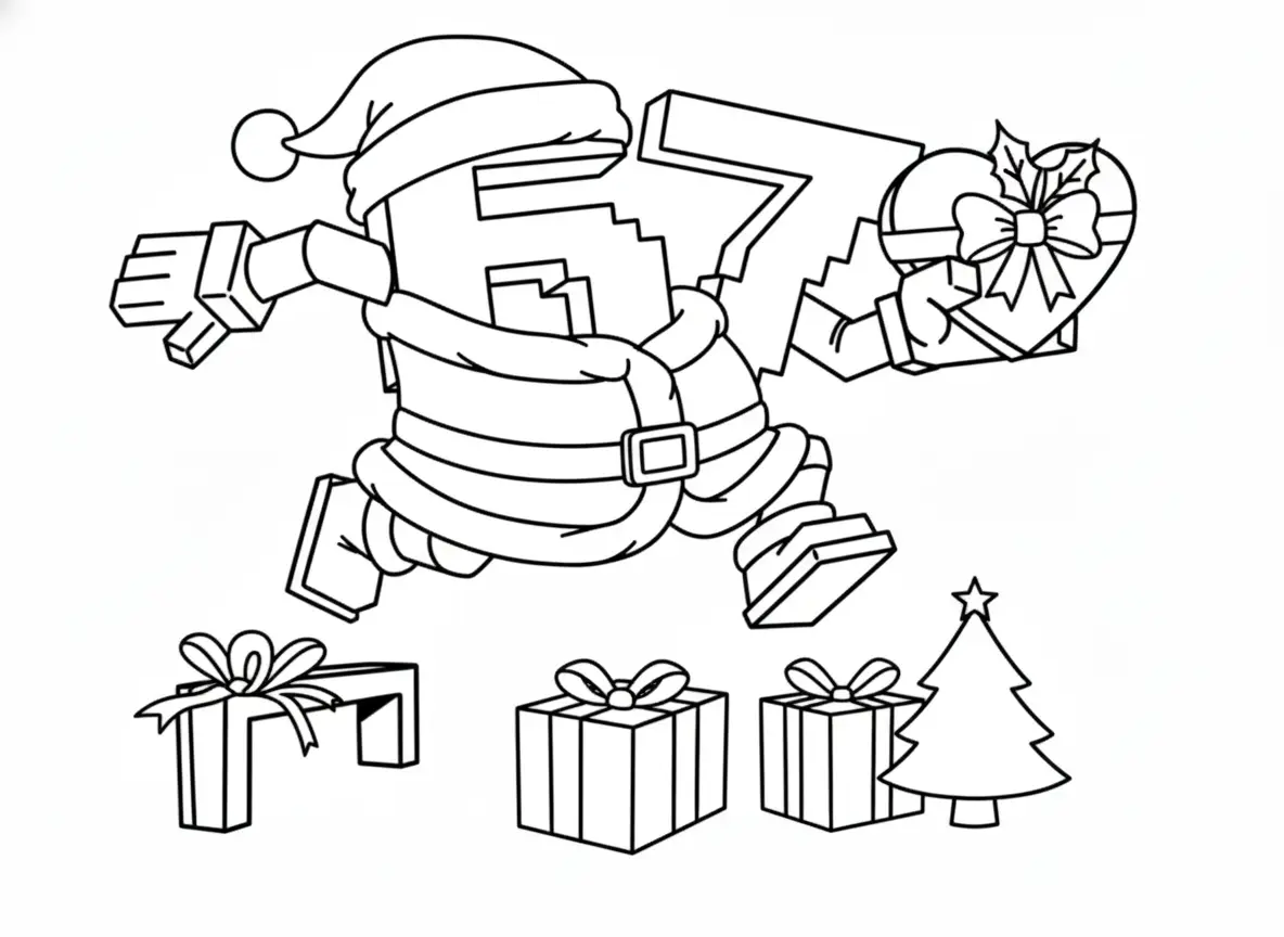 67 Brainrot Kerst Kleurplaat 42 67 Brainrot Kerst Kleurplaat 34