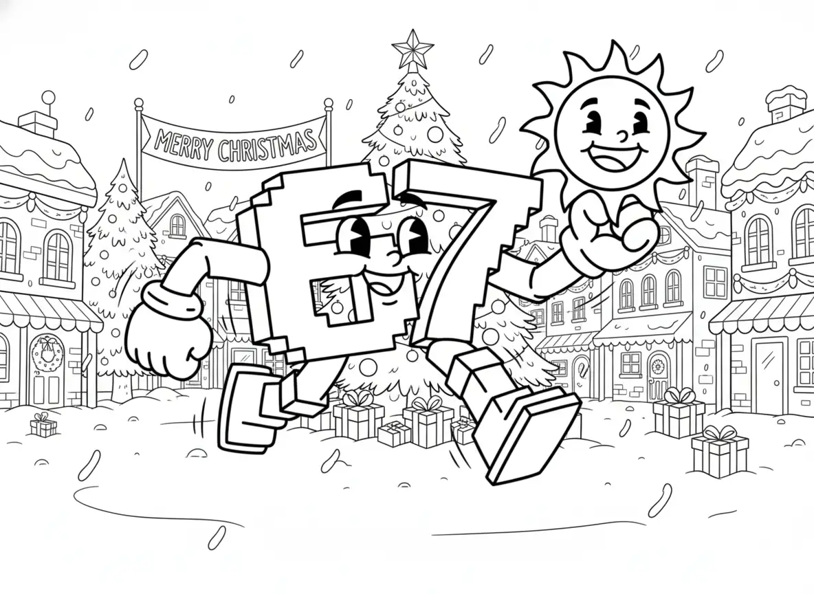 67 Brainrot Kerst Kleurplaat 43 67 Brainrot Kerst Kleurplaat 35