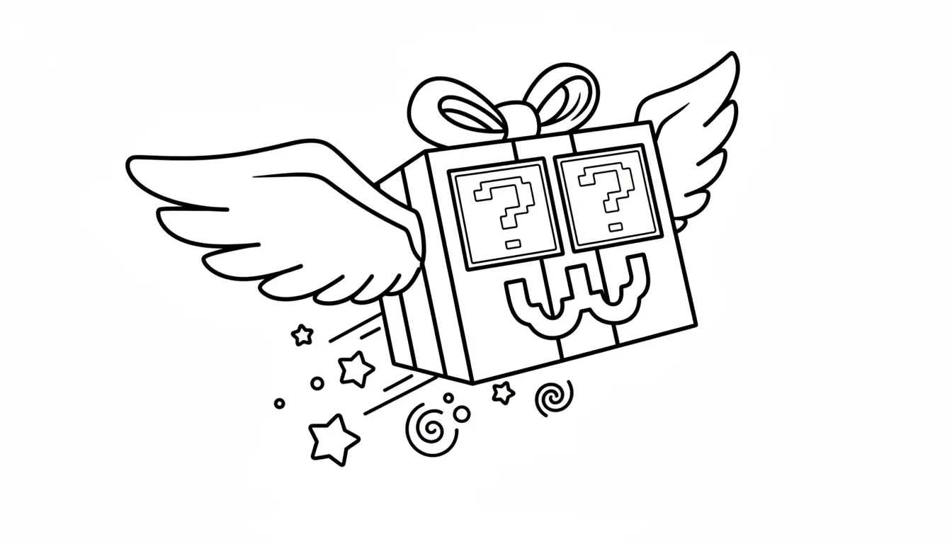 Festive Lucky Block Brainrot Kleurplaat 28 Festive Lucky Block Brainrot Kleurplaat 20