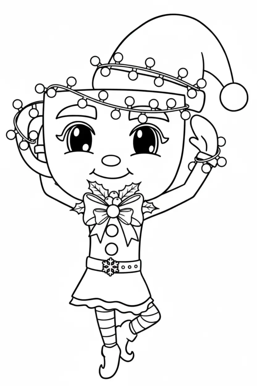 Kleurplaat Ballerina Peppermintina 26 Kleurplaat Ballerina Peppermintina 10