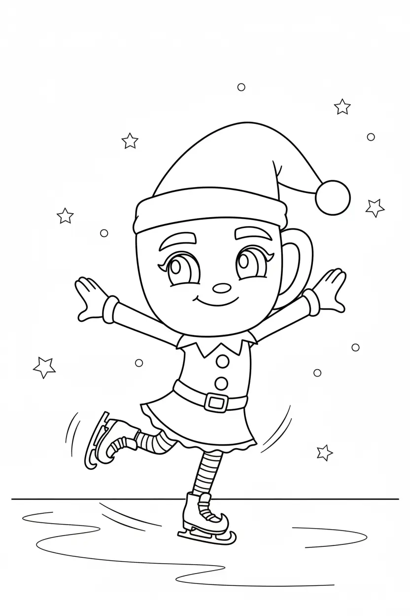 Kleurplaat Ballerina Peppermintina 24 Kleurplaat Ballerina Peppermintina 8