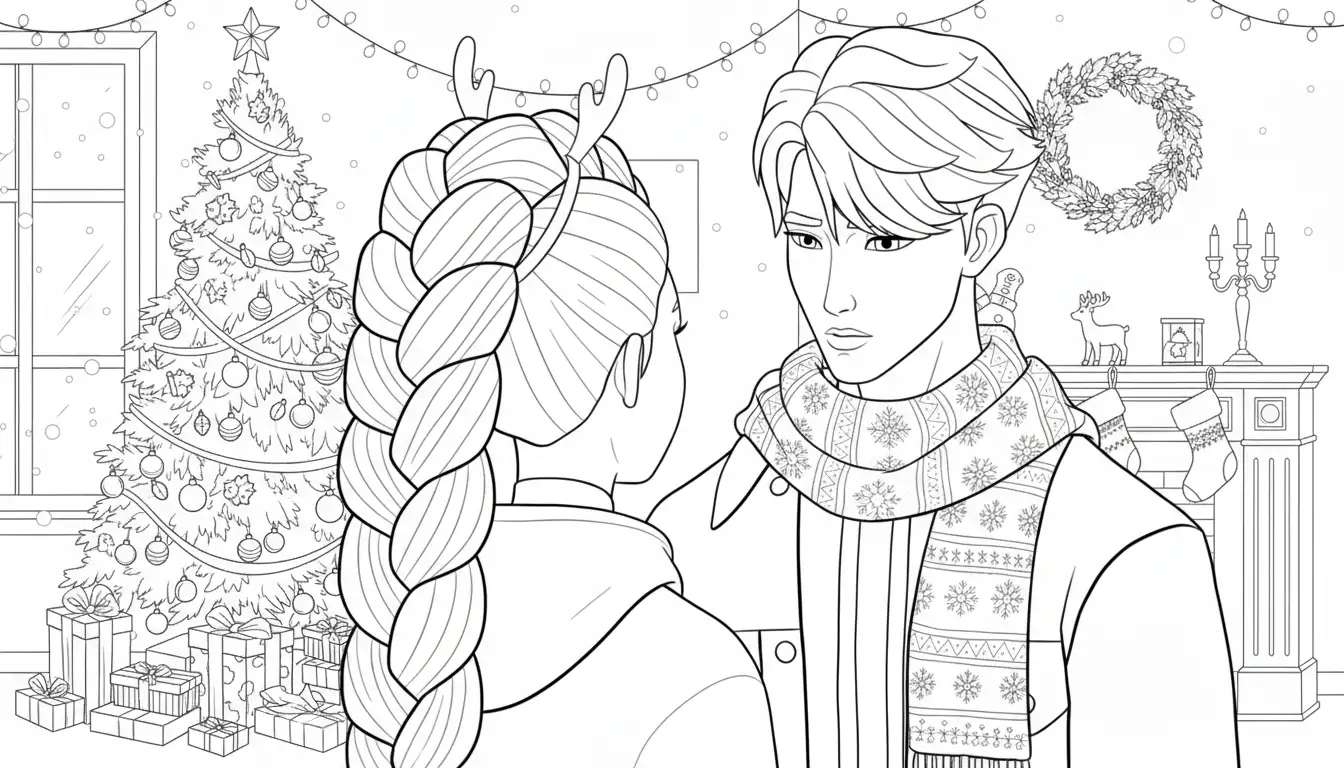 Kleurplaat Kpop Demon Hunters Kerst 32 Kleurplaat Kpop Demon Hunters Kerst 24