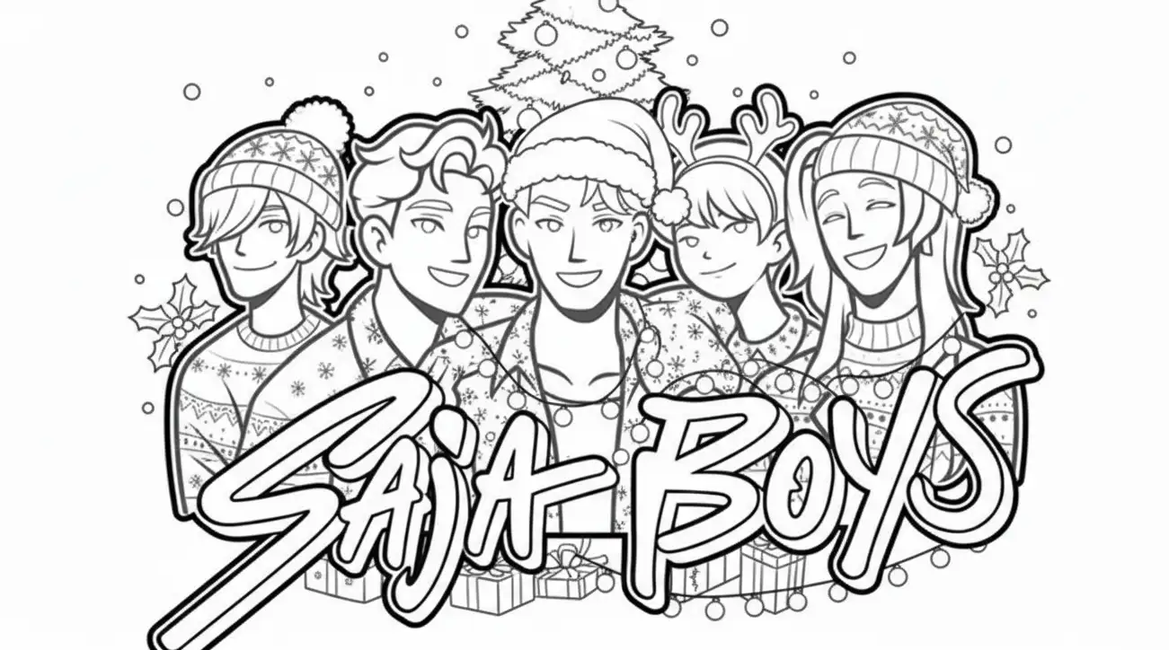 Kleurplaat Kpop Demon Hunters Kerst 60 Kleurplaat Kpop Demon Hunters Kerst 52