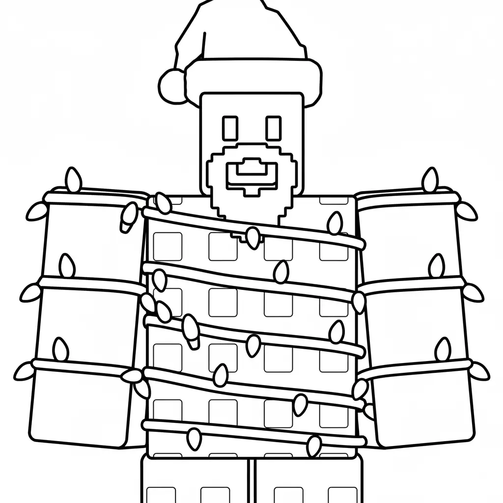 Noobini Santanini Kleurplaat 13 Noobini Santanini Kleurplaat 5