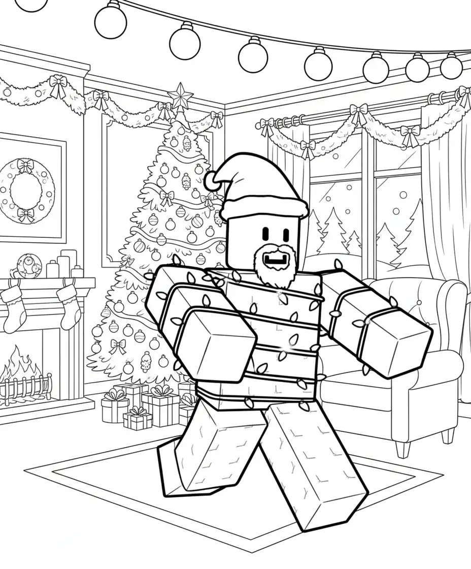 Noobini Santanini Kleurplaat 11 Noobini Santanini Kleurplaat 3