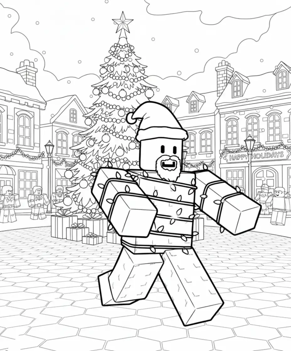 Noobini Santanini Kleurplaat 9 Noobini Santanini Kleurplaat 1