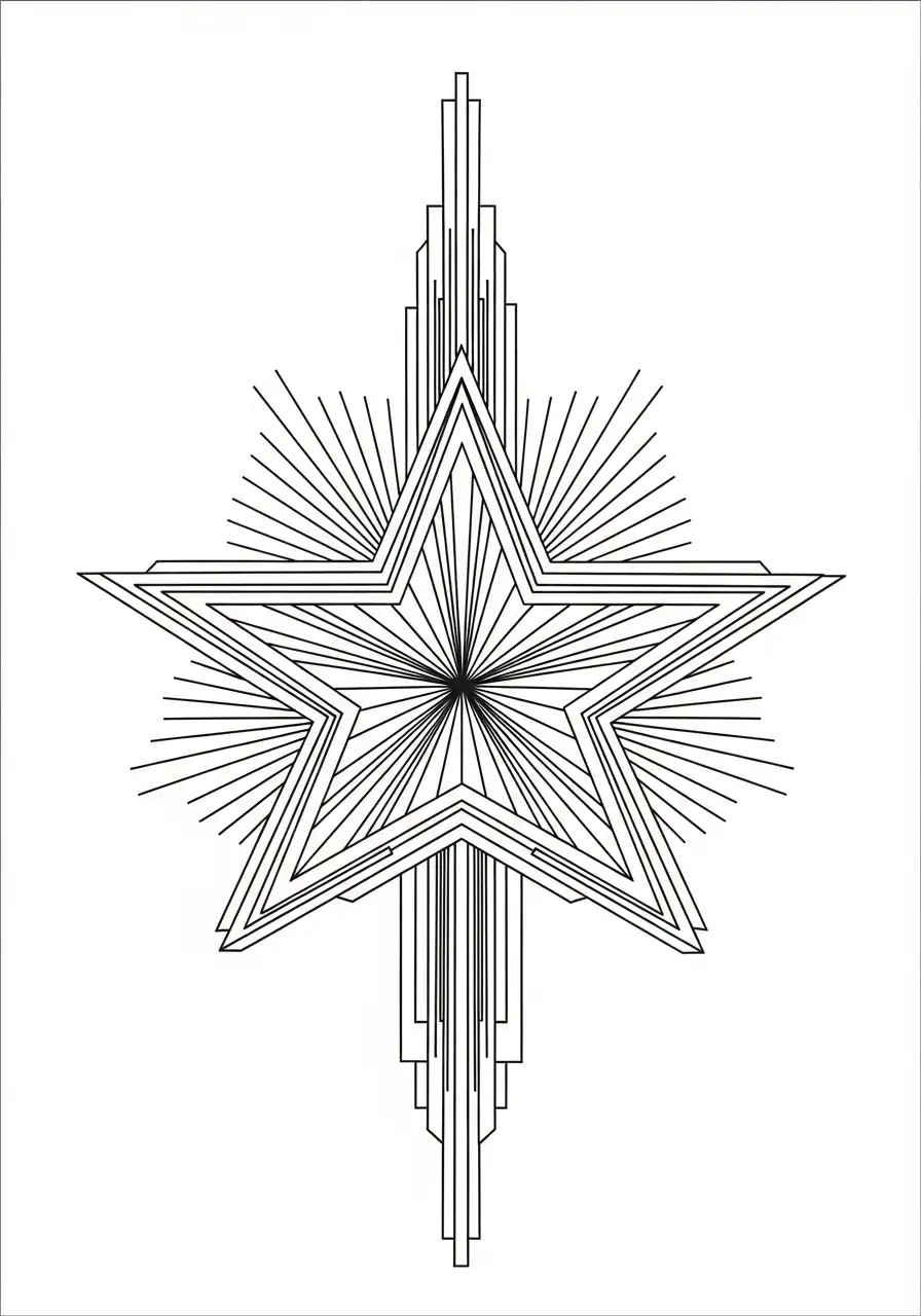 Kerstster Kleurplaat 32 img_11_result