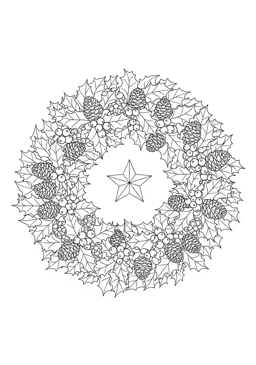 Kerstster Kleurplaat 31 img_18_result