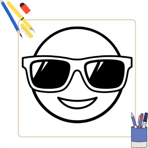 Emoji Kleurplaat thumbnail