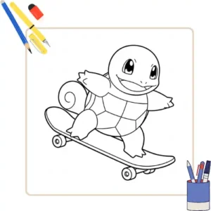 Squirtle Kleurplaat 128 Squirtle Kleurplaat thumbnail