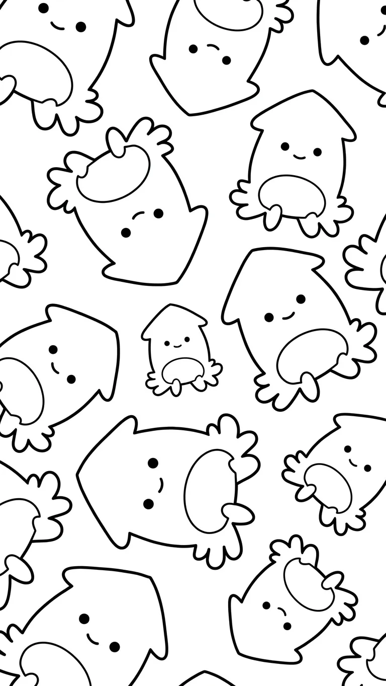 Squishmallow Kleurplaat 8 Squishmallow Kleurplaat