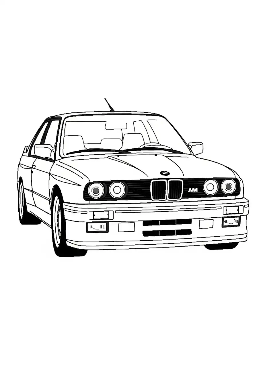 bmw m3 e30 klassieker vooraanzicht