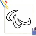 Kleurplaat Paralympic thumbnail
