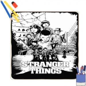 Stranger Things Kleurplaat thumbnail