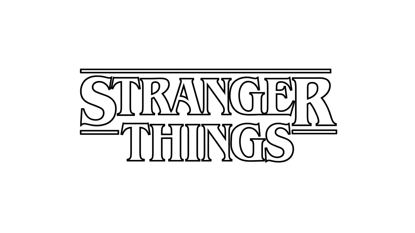 Stranger Things Kleurplaat 10 Stranger Things Kleurplaat 2