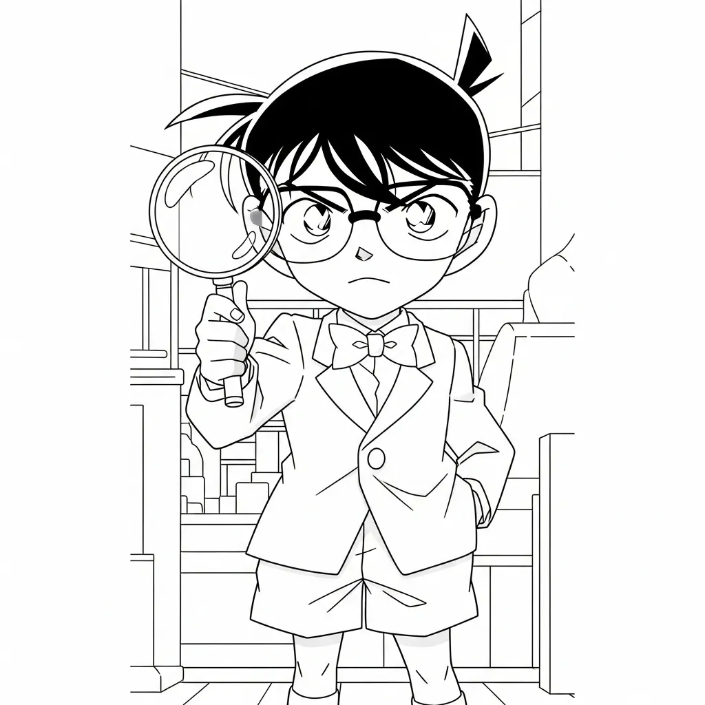 Conan Kleurplaat 16 Conan Kleurplaat 8