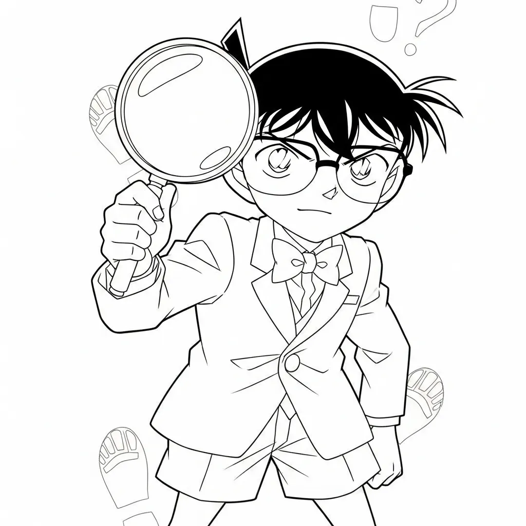 Conan Kleurplaat 17 Conan Kleurplaat 9