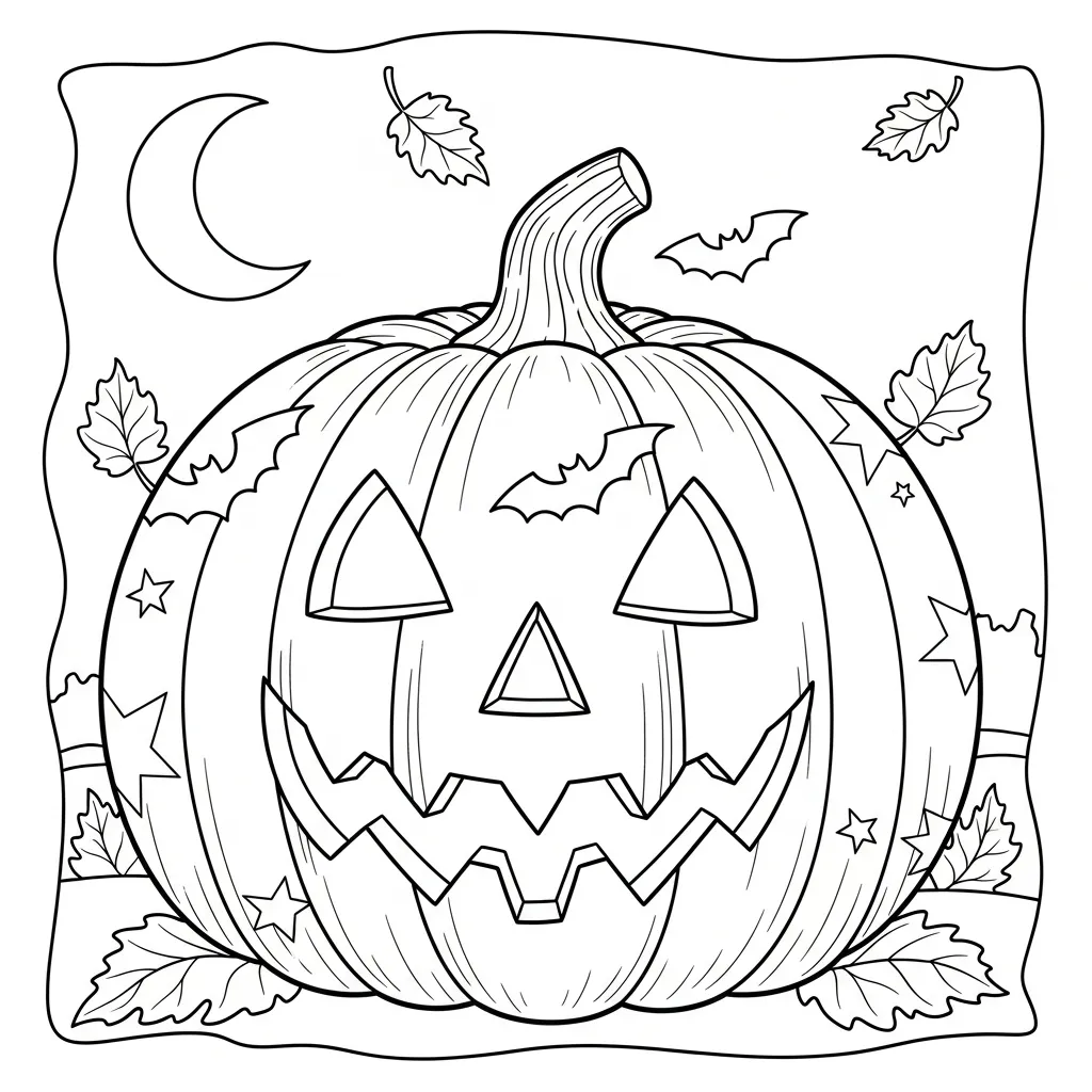 Halloween Pompoen Snijden Kleurplaat 16 Halloween Pompoen Snijden Kleurplaat 8