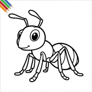 Mier Kleurplaat 7 Mier Kleurplaat thumbnail
