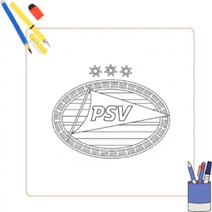 PSV Kleurplaat thumbnail