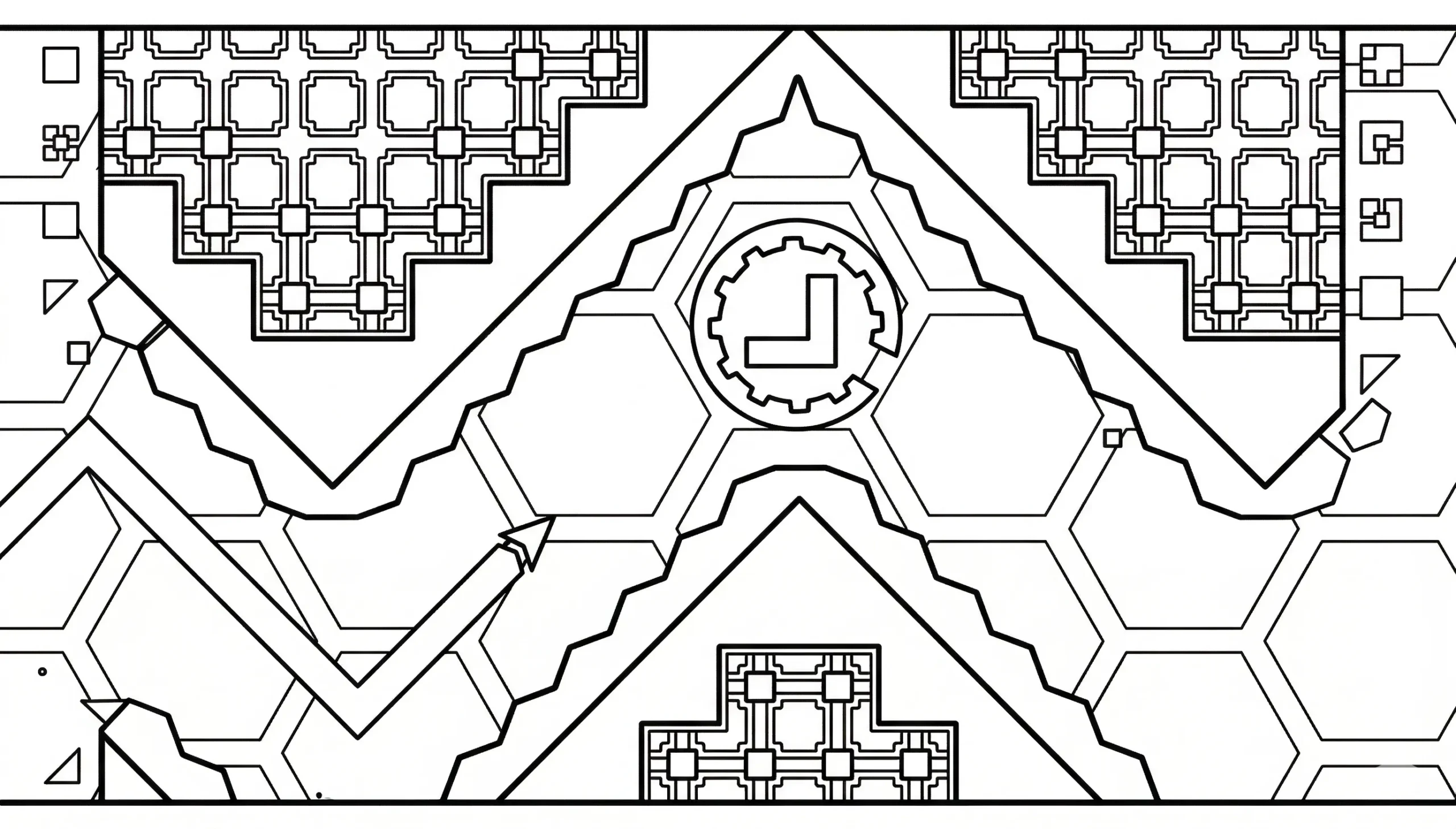 Geometry Dash Kleurplaat 5