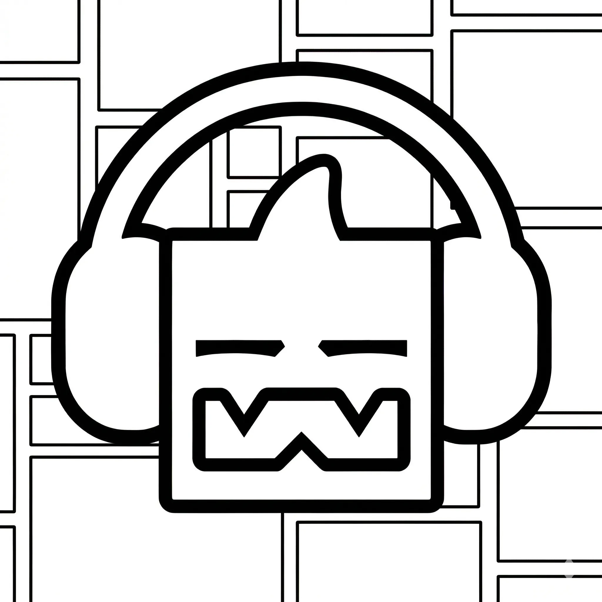 Geometry Dash Kleurplaat 7