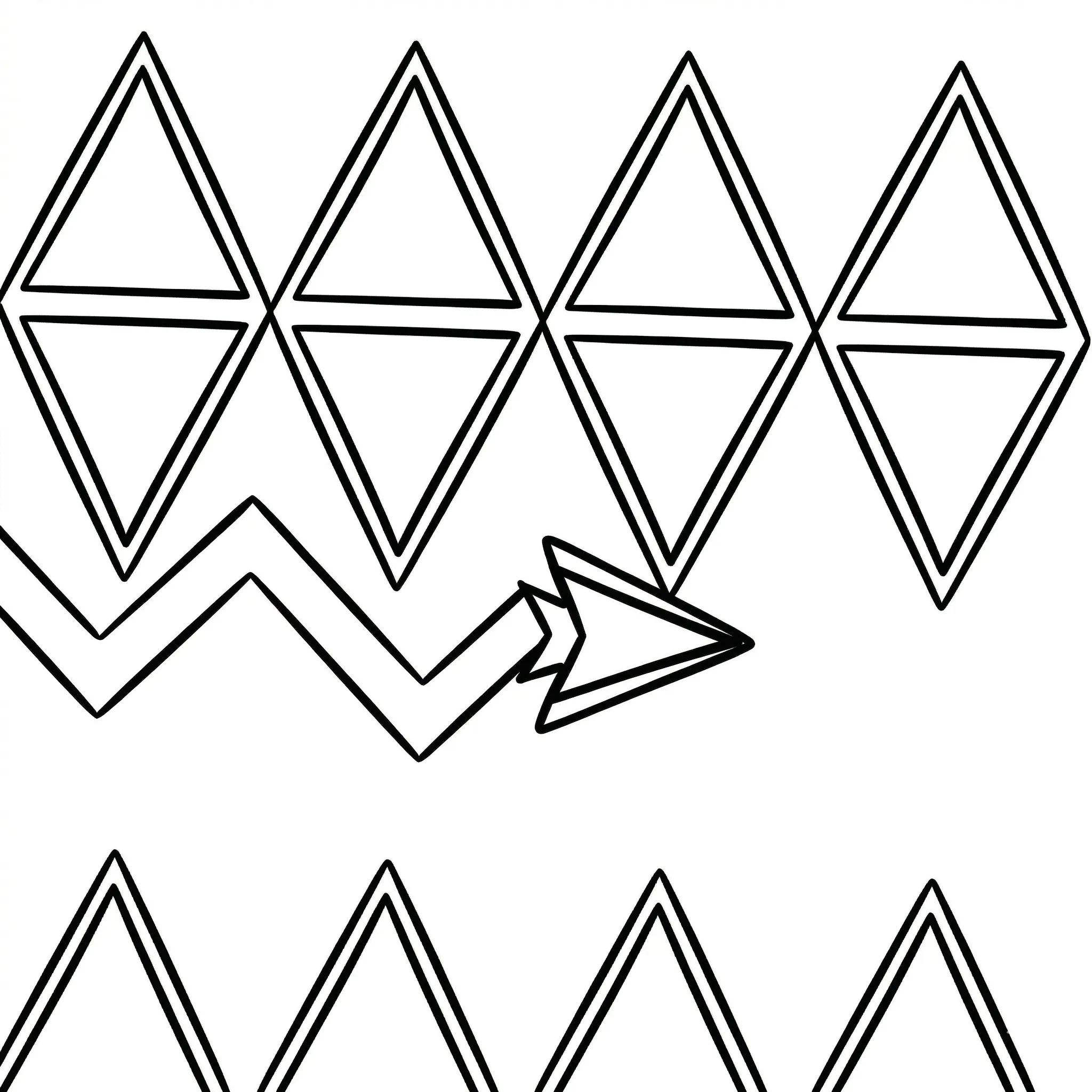 Geometry Dash Kleurplaat 2