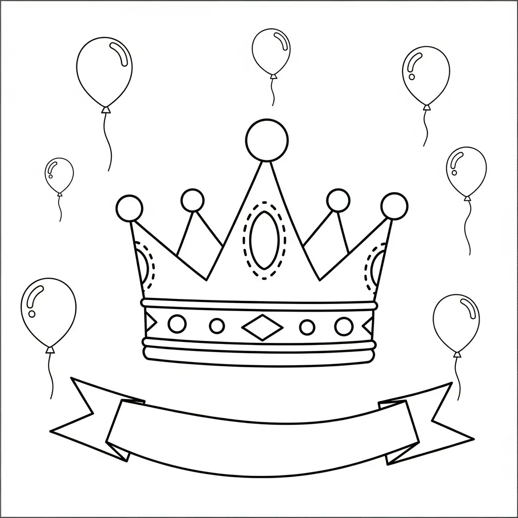 Koningsdag Kleurplaat 4