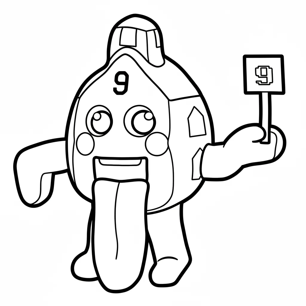 La Esok Sikola Kleurplaat 1