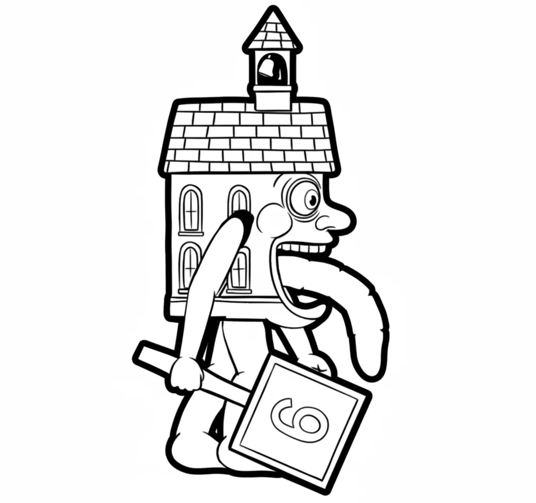 La Esok Sikola Kleurplaat 6