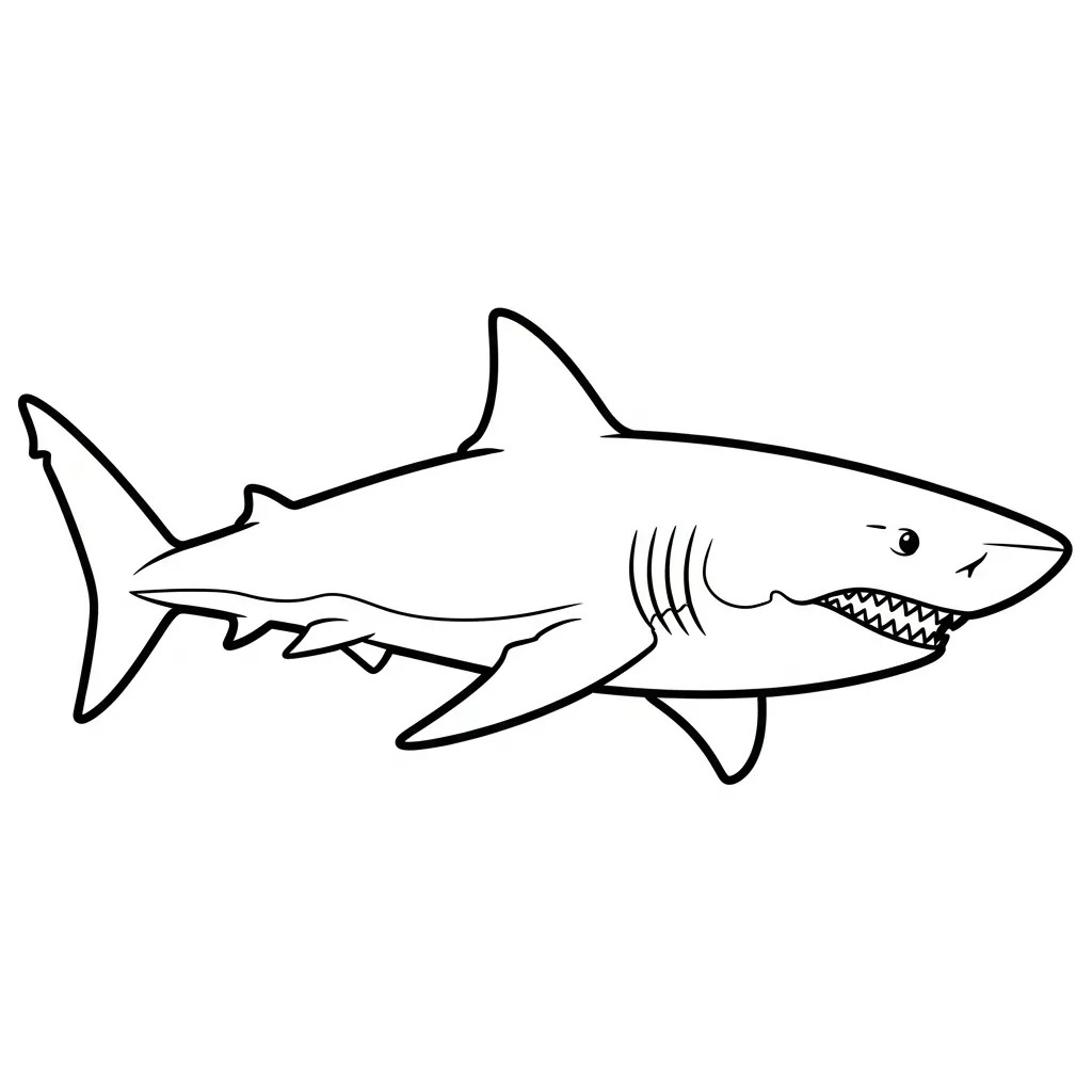 Megalodon Kleurplaat 9 Megalodon Kleurplaat 1