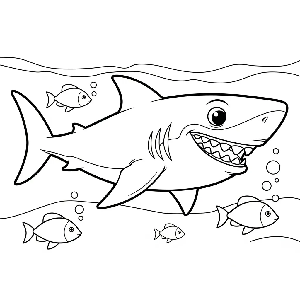 Megalodon Kleurplaat 8 Megalodon Kleurplaat