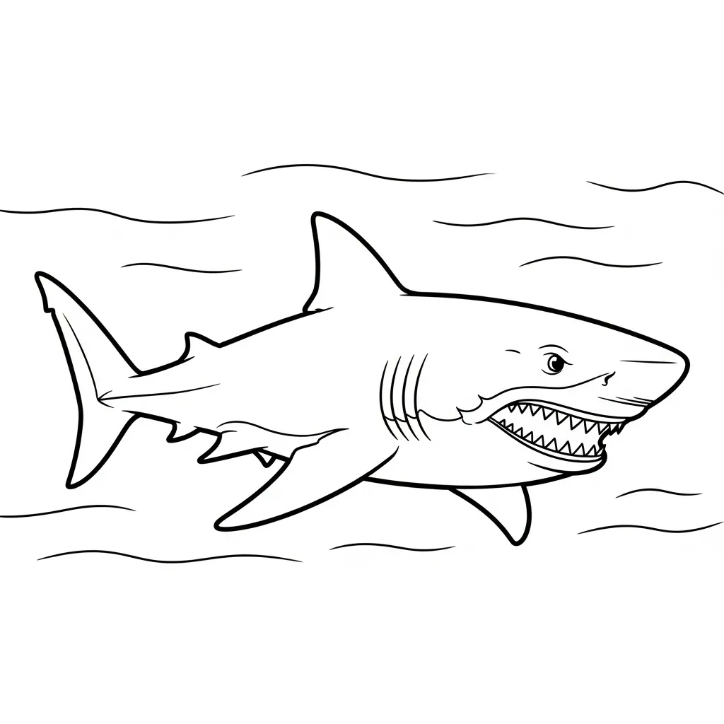 Megalodon Kleurplaat 13 Megalodon Kleurplaat 5