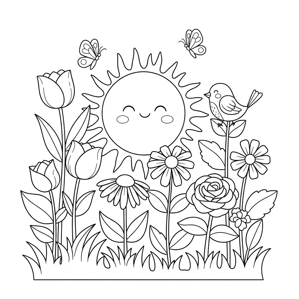 Moederdag Kleurplaat 6