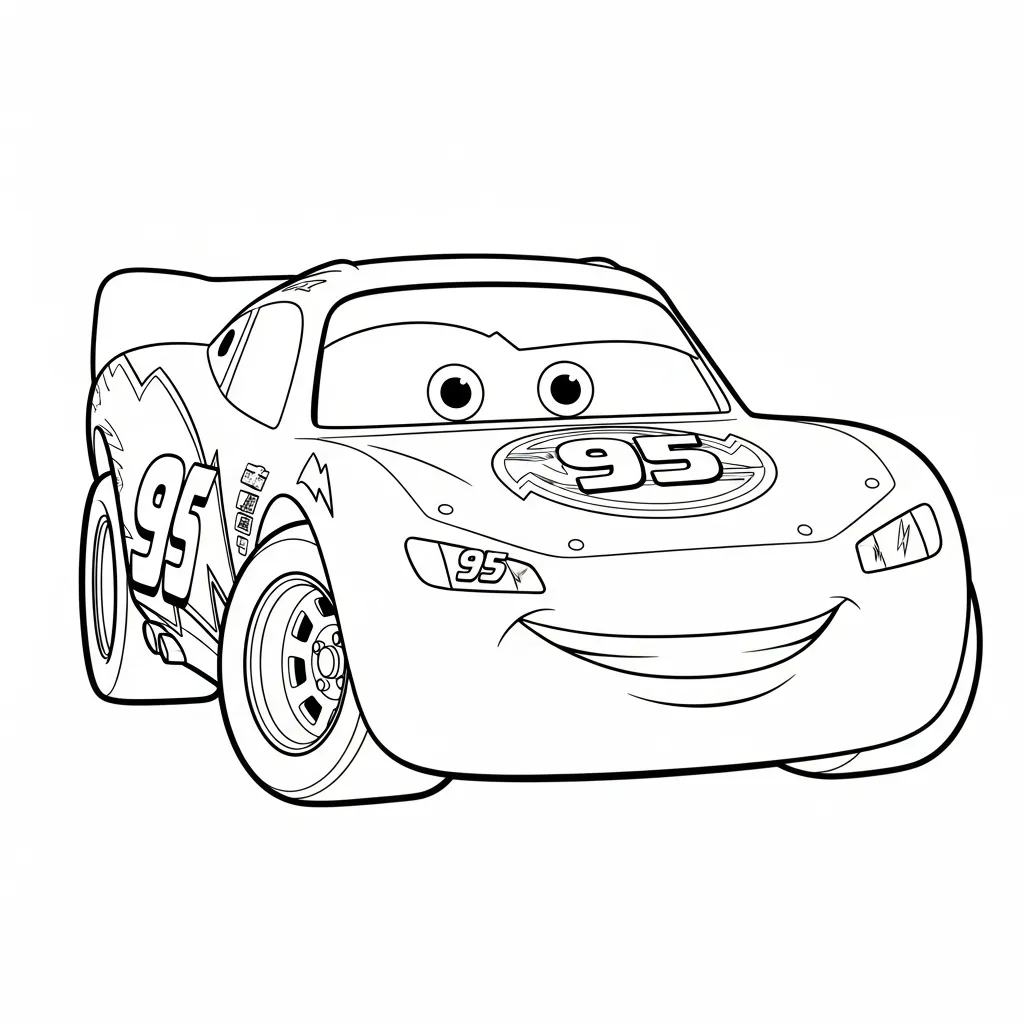 Rayo Mcqueen Kleurplaat 14 Rayo Mcqueen Kleurplaat 6