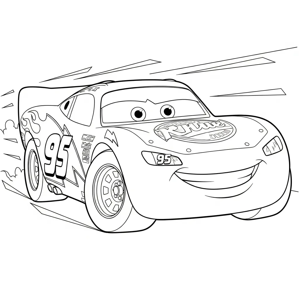 Rayo Mcqueen Kleurplaat 11 Rayo Mcqueen Kleurplaat 3