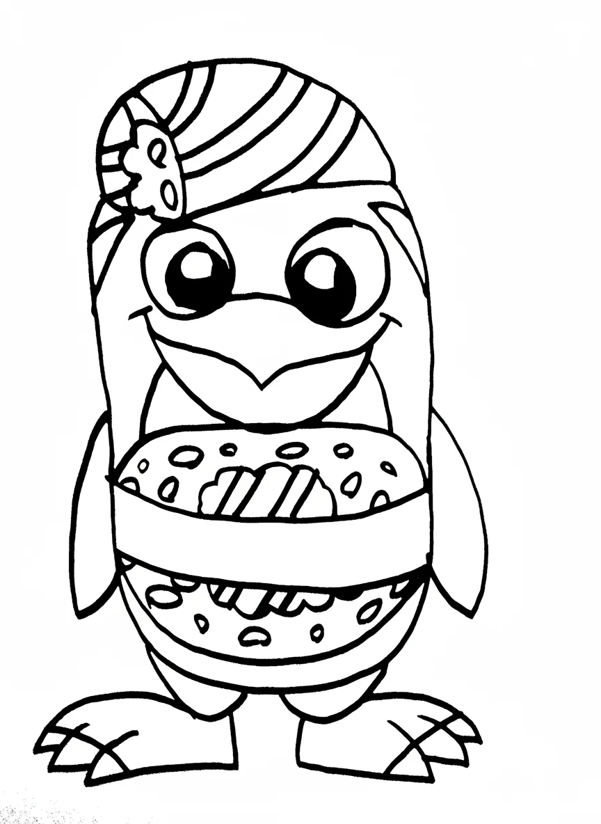 Sigma Boy Kleurplaat