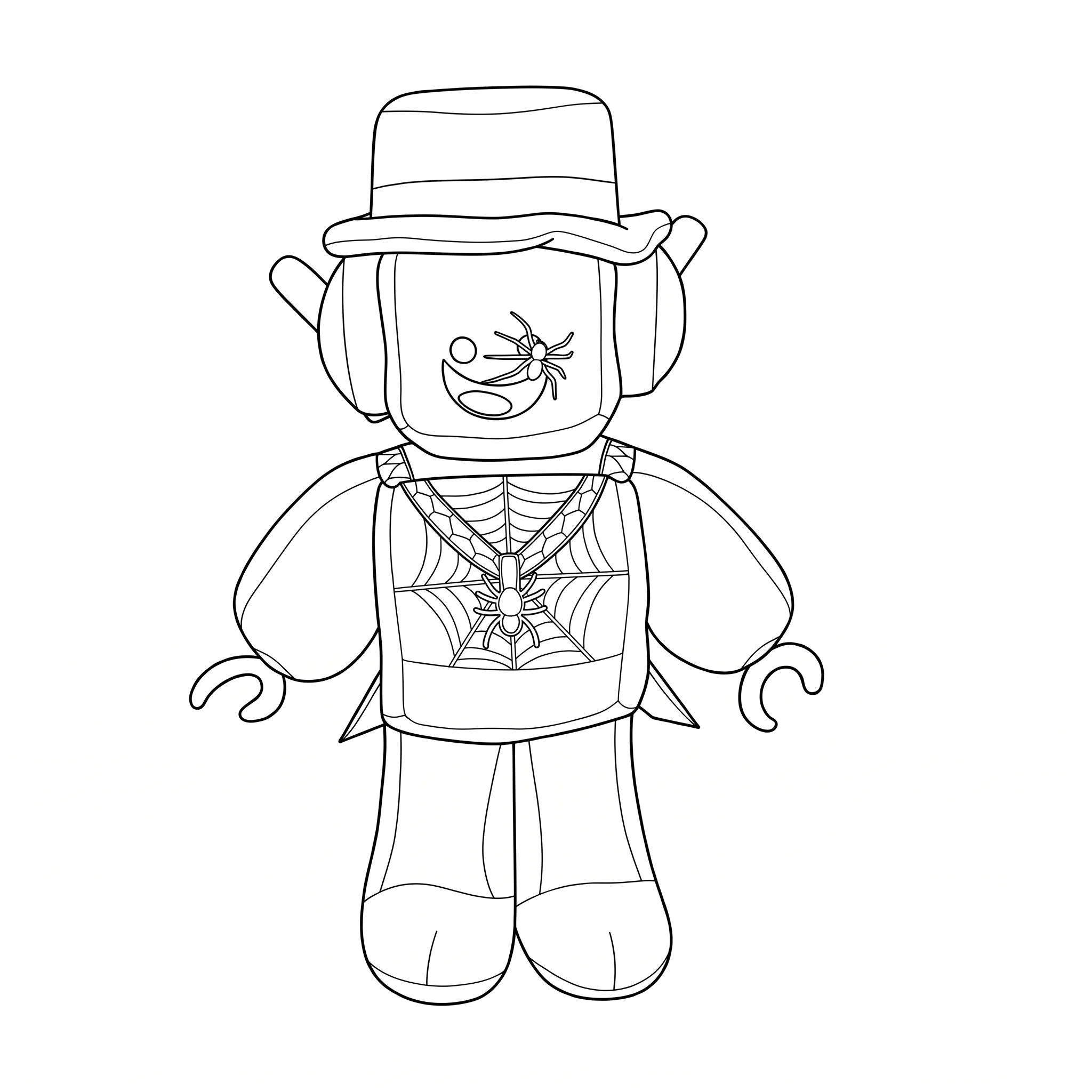 SpyderSammy Kleurplaat 2