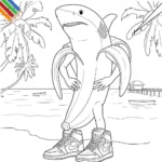 Squalanana Kleurplaat 4 Squalanana Kleurplaat thumbnail