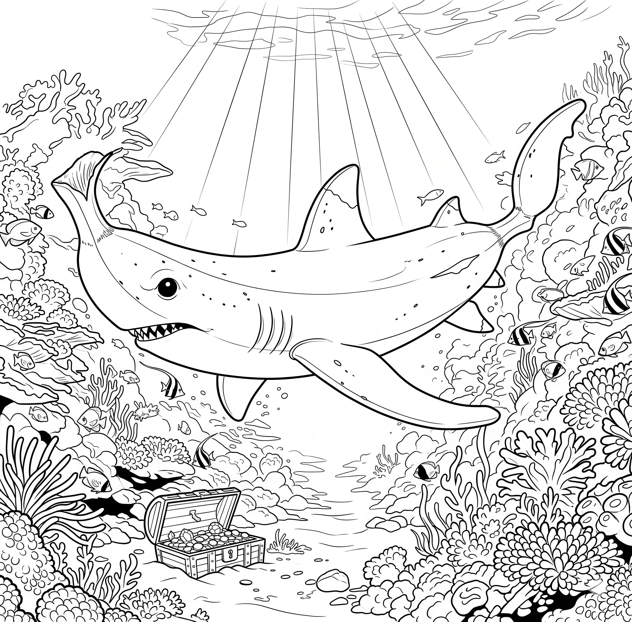 Squalanana Kleurplaat 6