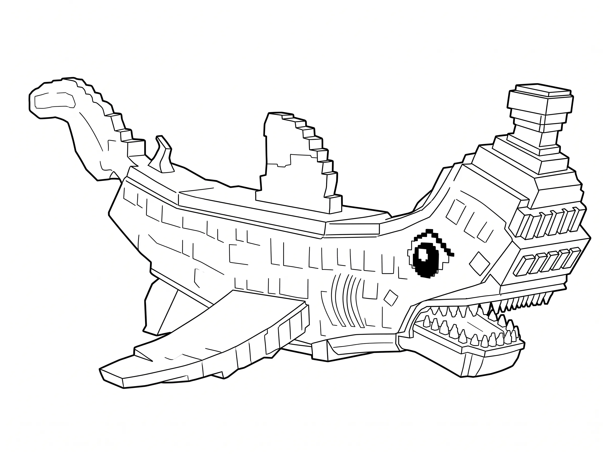 Squalanana Kleurplaat 7